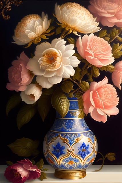 Download free HD stock image of Ai Generated Vase Free ai generated vase jar illustration