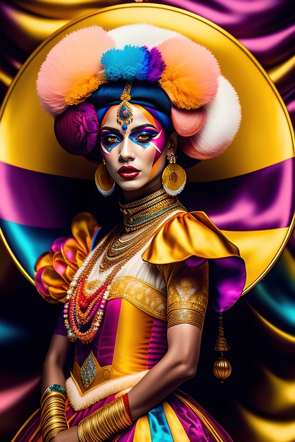 Ai Generado, Mujer, Personaje, Luna