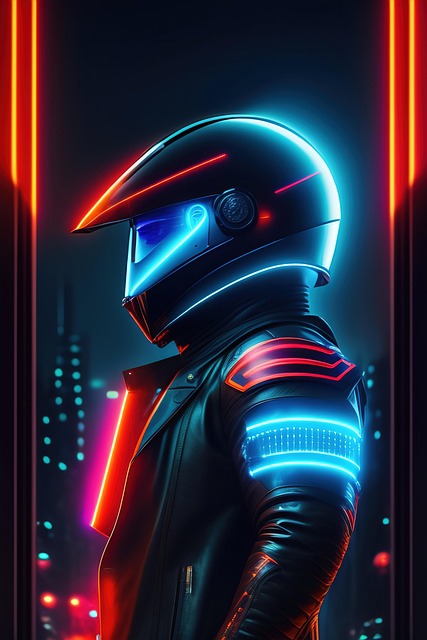 Download free HD stock image of Ai Generated Man Free ai generated man helmet illustration