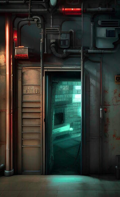 Free ai generated steampunk sci-fi illustration
