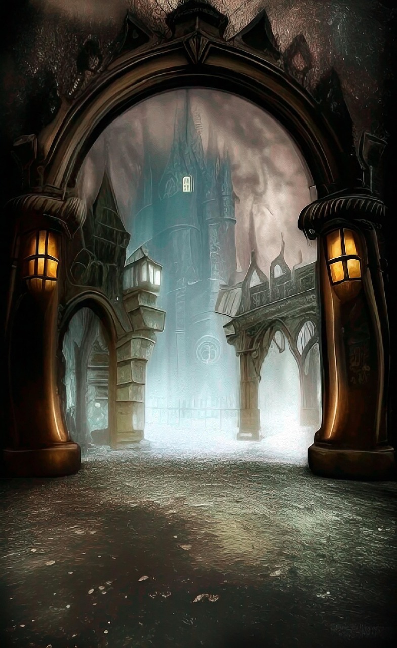 Download free HD stock image of Ai Generated Fantasy Free ai generated fantasy gothic illustration