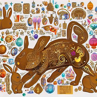 Free Rabbit Moon photo and picture