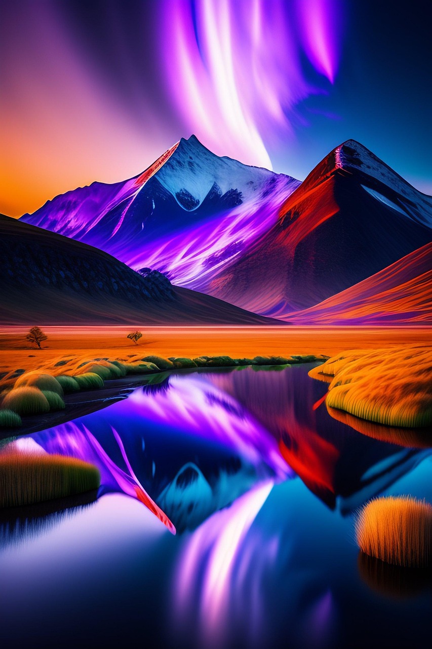 Download free HD stock image of Nature Landscape Free nature landscape mountains illustration