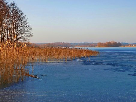 Free Lake Winter photo and picture