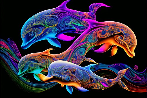 Free Background Dolphin illustration and picture