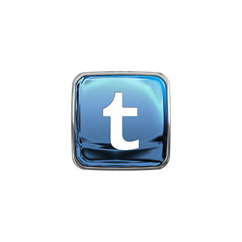 Tumblr, Logo, Ikon, Knapp
