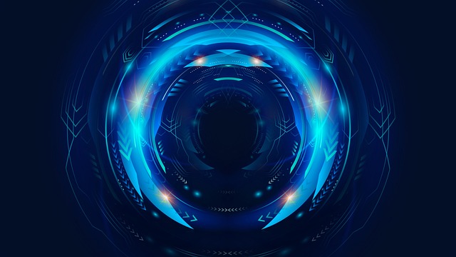 Free futuristic ai artificial intelligence illustration