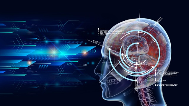 Free futuristic ai artificial intelligence illustration