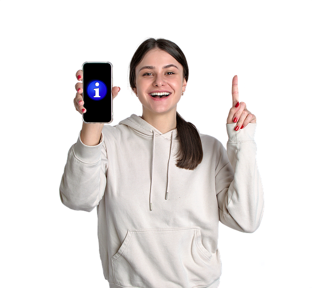 Download free HD stock image of Woman Smartphone Free woman smartphone information illustration