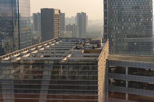 Free Building Sunset photo and picture