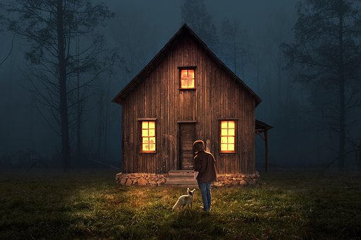 Free Creepy House photo and picture