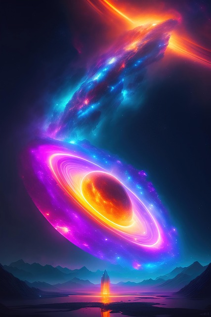 Free ai generated laser optical device illustration