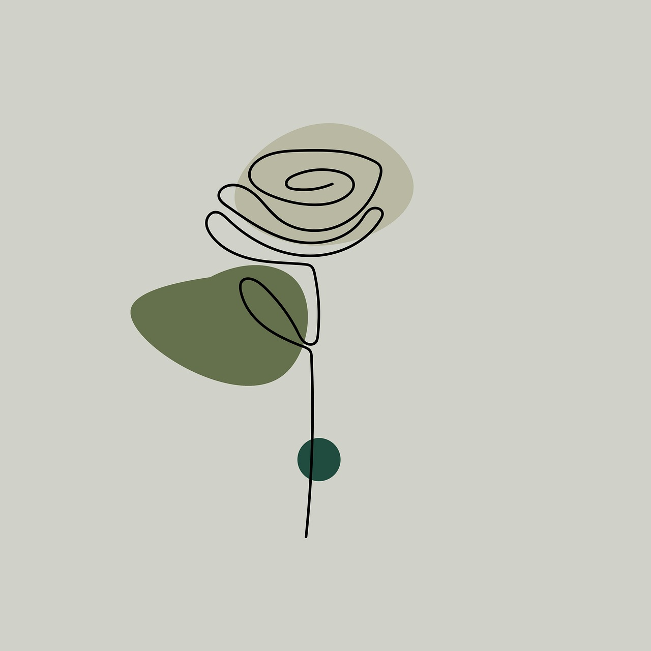 Download free HD stock image of Rose Flower Free rose flower color illustration