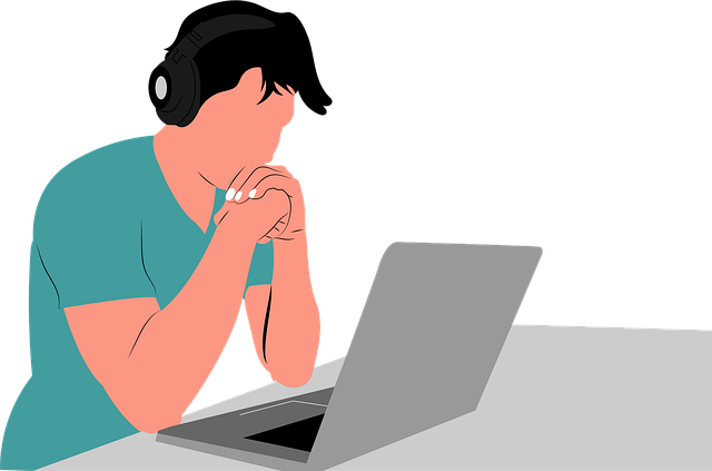 Free business worker office illustration