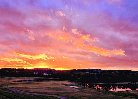 Free Sunset Country photo and picture