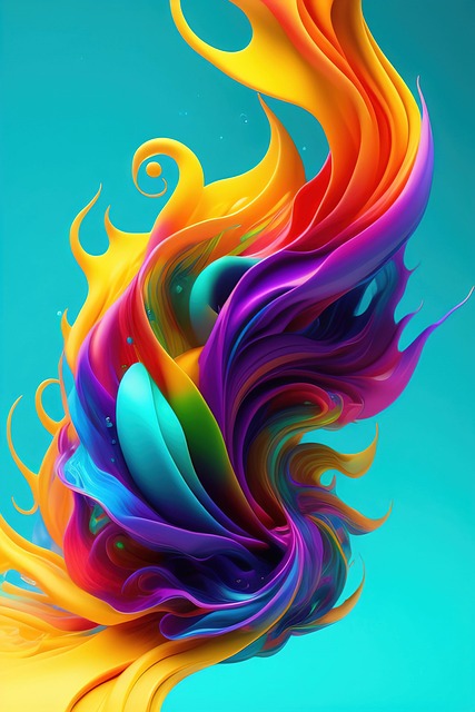 Free ai generated blaze plasma illustration