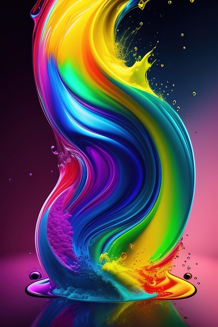Free ai generated blaze plasma illustration