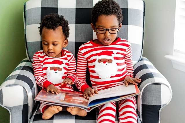 Free Brothers Reading photo and picture