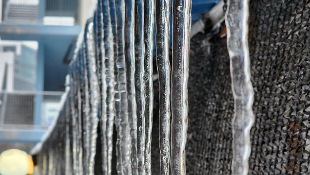Eiszapfen, Winter, Kalt, Eis, Saisonal