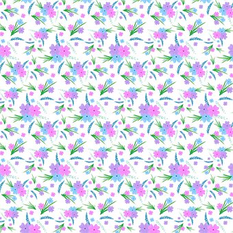 Blumen, Muster, Stoffe, Nähen, Textile