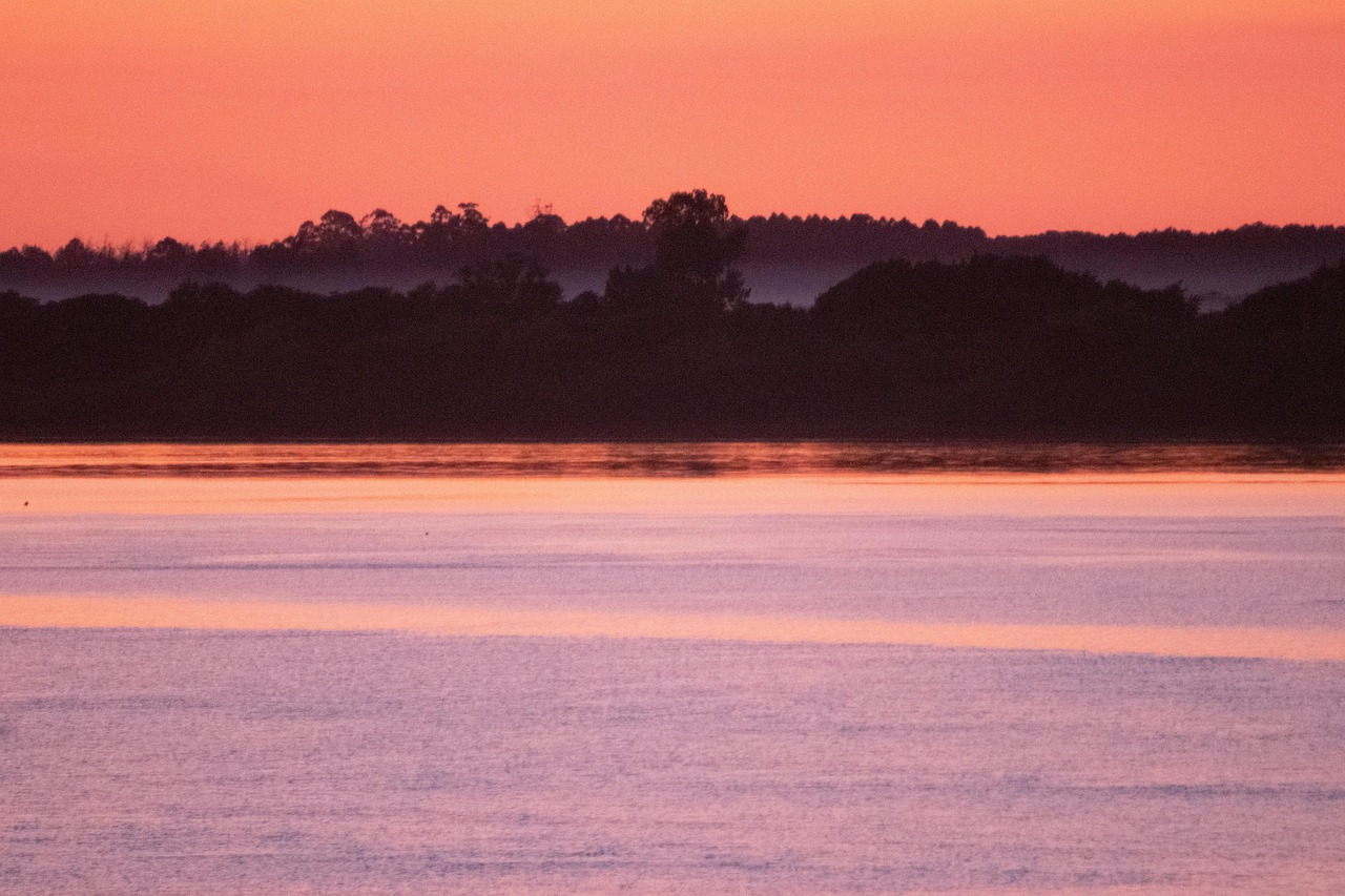 Río Atardecer Anochecer - Foto gratis en Pixabay - Pixabay