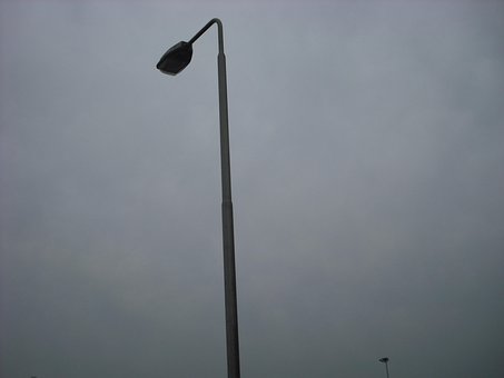 Laterne, Hell, Licht, Minimal