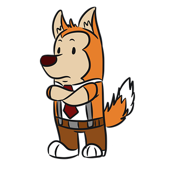 Perro, Jefe, Gerente, Dibujos Animados
