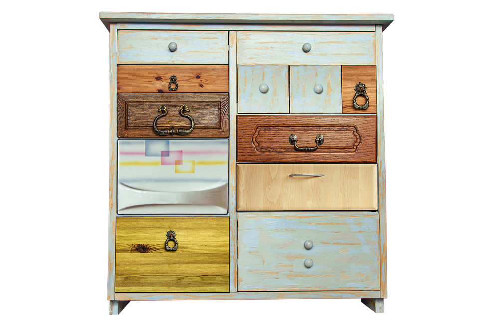 Download Wardrobe, Dresser, Furniture. RoyaltyFree Stock Illustration