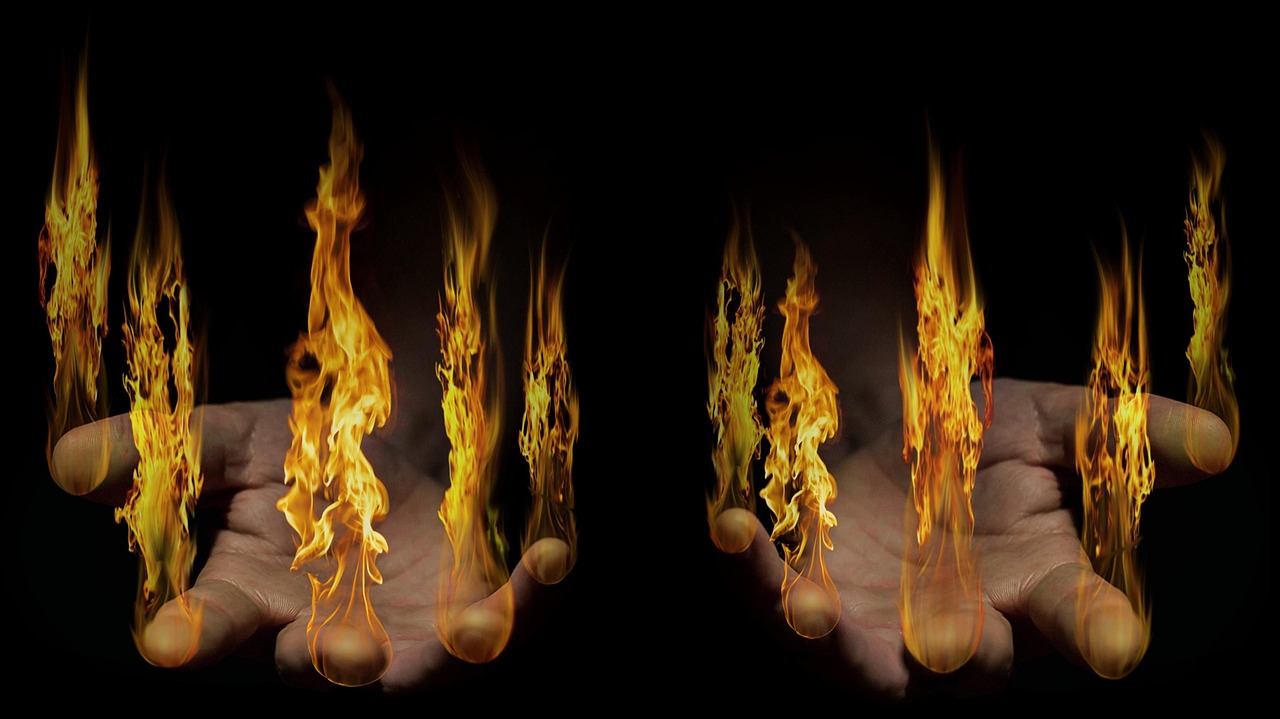 Middle Hand Fire Download Hands, Flame, Fire. Royalty-Free Stock Illustration Image ...