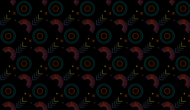 Free shapes lines pattern illustration