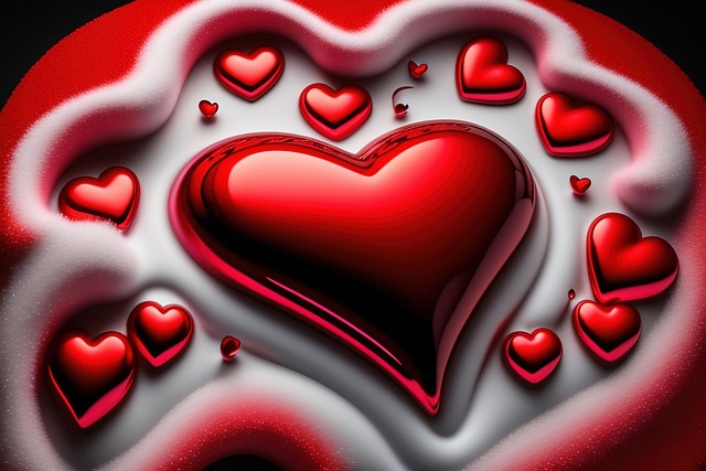 Heart Picedit Download Ai Generated, Love, Heart. Royalty-Free Stock Illustration ...