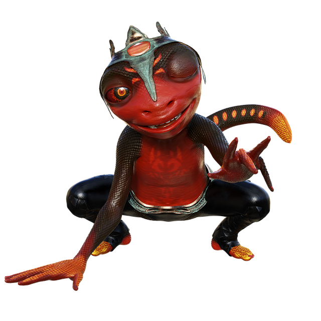 Free newt fictional character fantasy illustration