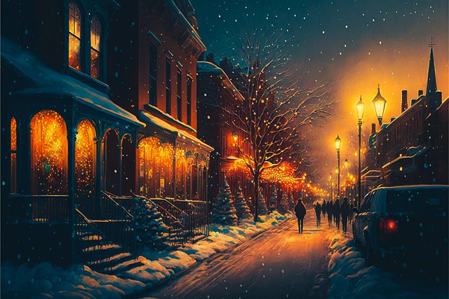 Free photo winter season illustration