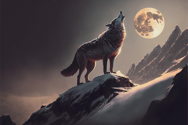 Free photo fox wildlife illustration