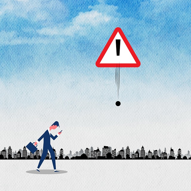 Free man road mobile illustration