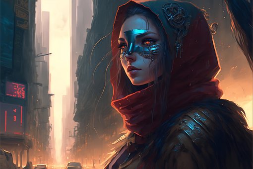 Free Digital Art Warrior illustration and picture
