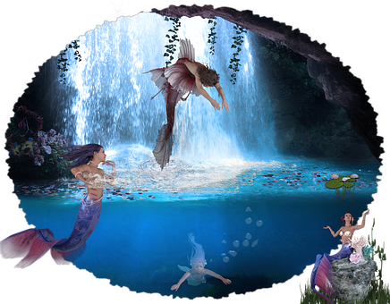 100以上の無料人魚 女性画像 Pixabay