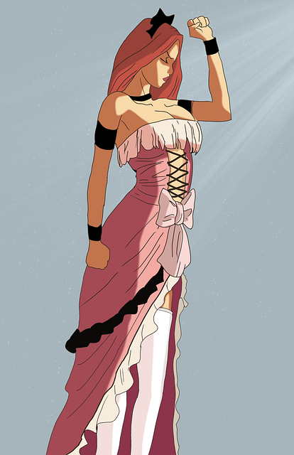 Free Corset Woman illustration and picture