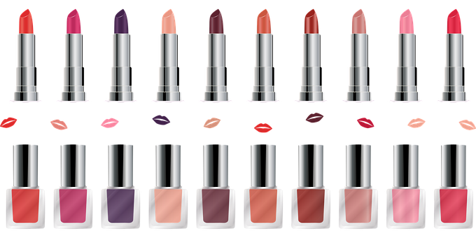 Make Up, Batom, Lustrador De Prego