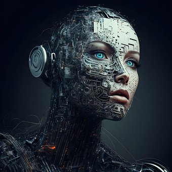 Free Cyborg Robot illustration and picture
