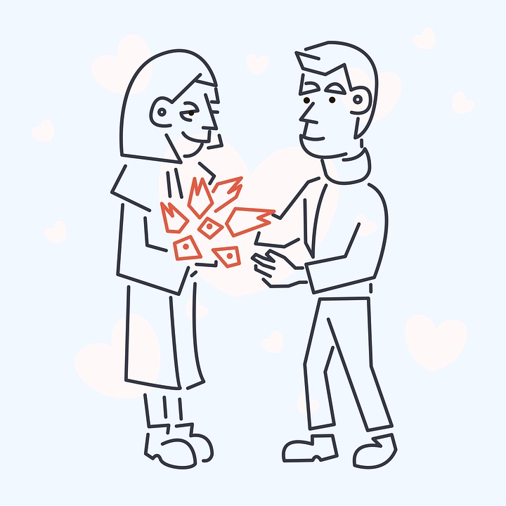 Pair Love Valentine'S Day Free vector graphic on Pixabay