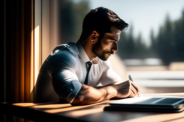Free Working Study illustration and picture