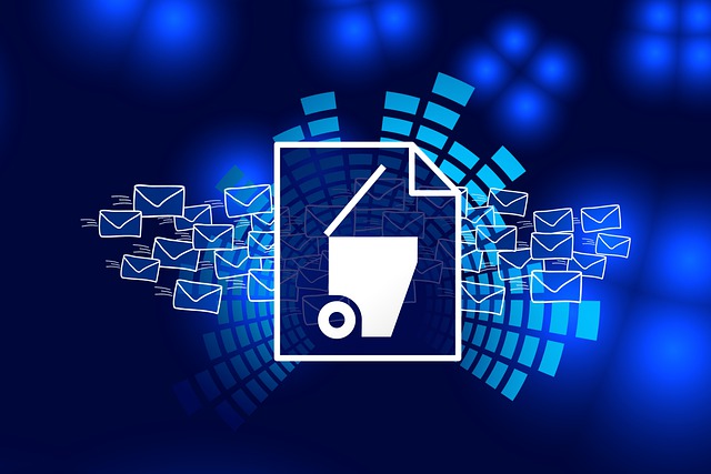 Free garbage letter e-mail illustration