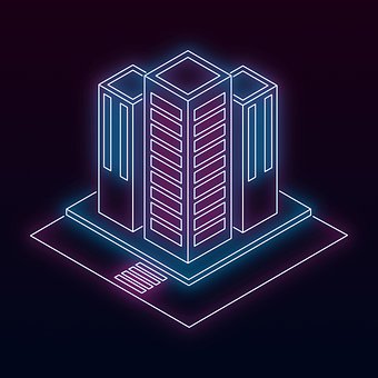 Free Neon City illustration and picture