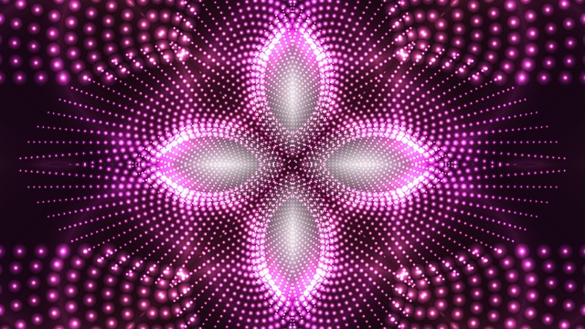 Free fractal futuristic pattern illustration