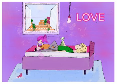 Paar, Liebe, Romantik, Zusammen