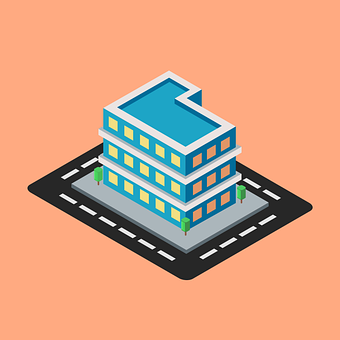 Free Building Street vector and picture