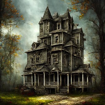 Free Haunted House illustration and picture