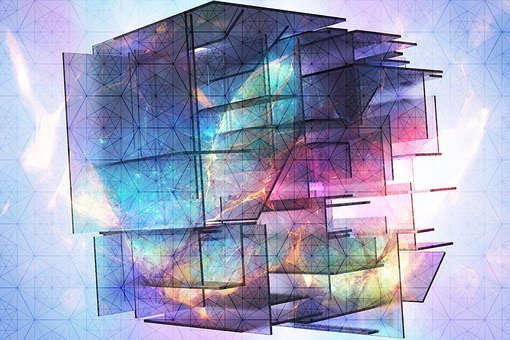 Licht, Geometrisches Muster, Bunt