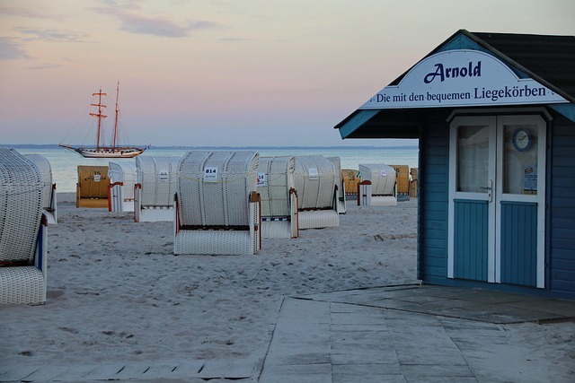 Free Beach Chairs Baltic Sea photo and picture